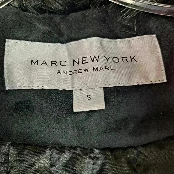 NWT MARC NEW YORK FAUX FUR VEST SIZE SMALL - Picture 3 of 8